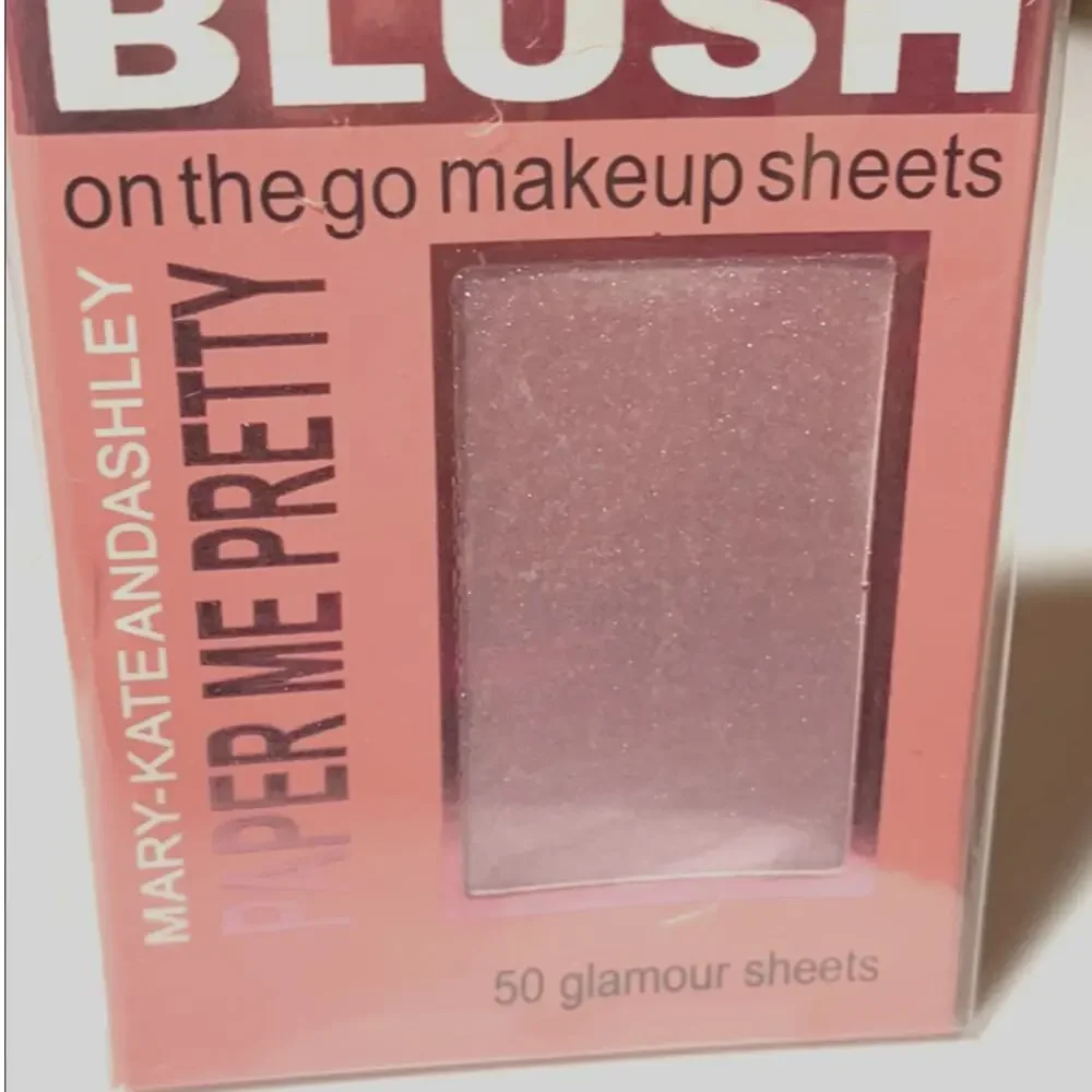 Mary Kate Ashley Blush Bronzer Sheets 50 Paper Me Pretty On The Go MakeUp New